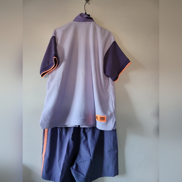 Adidas Hoop York City Shooting zipper terrycloth top& short set sz-XL nwt - Picture 6 of 10